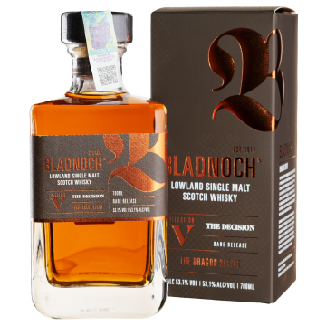 Віскі Bladnoch Dragon Series 5 (Tokaji & Canasta sherry), gift box, 0.7 л