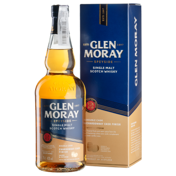 Віскі Glen Moray Chardonnay Cask Finish, gift box, 0.7 л
