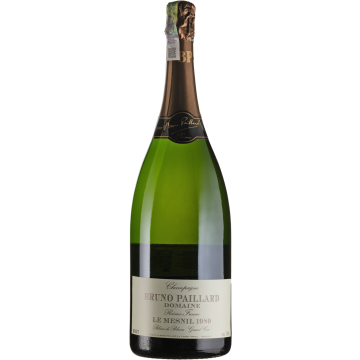 Шампанське Bruno Paillard Le Mesnil Blanc de Blancs Grand Cru / Ле Месніл Блан де Блан Гран Крю 1989, біле, 1.5 л