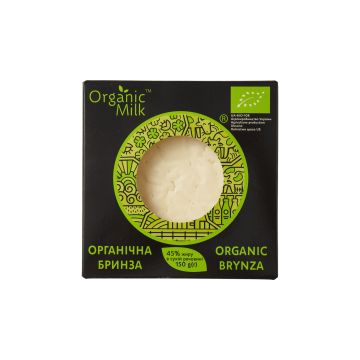 Сир розсільний з коров'ячого молока Бринза органічна 150г, Organic Milk