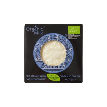 Сир розсільний з коров'ячого молока "Адигейський" органічний 150г, Organic Milk