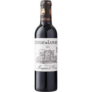 Вино Chateau de Lamarque Chateau de Lamarque / Шато де Ламарк 2014, червоне сухе, 0.375 л
