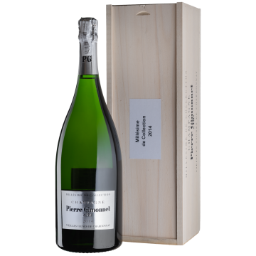 Шампанське Pierre Gimonnet & Fils Cuvee Millesime de Collection / Кюве Міллезім де Коллесьйон 2014, біле, 1.5 л