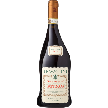 Вино Travaglini Gattinara TreVigne DOCG / Гаттінара ТреВін'є DOCG 2019, червоне сухе, 0.75 л