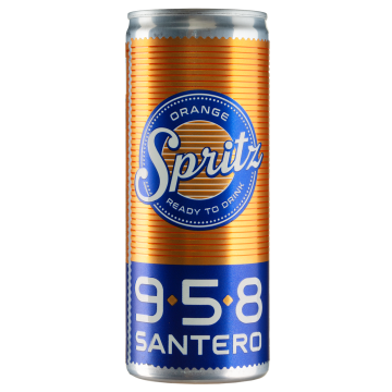 Ігристе Santero Spritz Ready To Drink / Коктейль ігристий винний Спрітц Реді Ту Дрінк 958 ж/б, 0.25 л