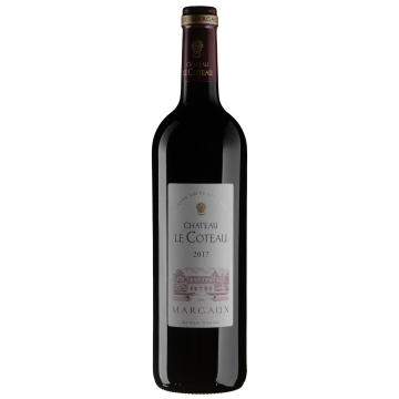 Вино Chateau Le Coteau Chateau Le Coteau / Шато ле Кото 2017, червоне сухе, 0.75 л