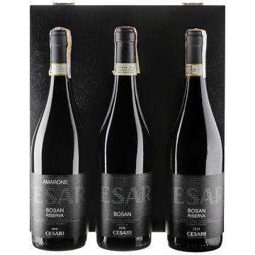 Вино Cesari Amarone Bosan (2000 + 2010 + 2015) / Amarone Bosan (2000 + 2010 + 2015), червоне сухе, 2.25 л