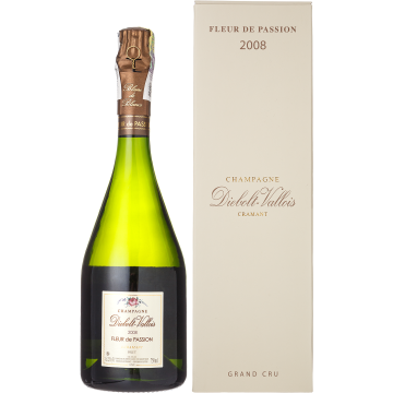 Шампанське Champagne Diebolt-Vallois Fleur de Passion, gift box / Фльор де Пассьон, подарункова коробка 2008, біле, 0.75 л