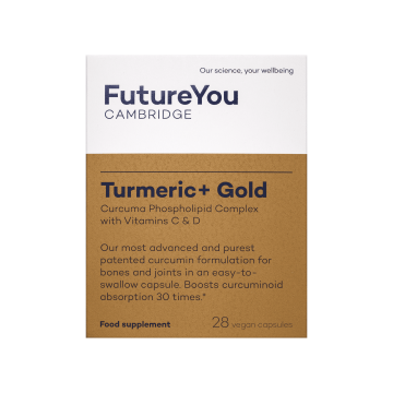Дієтична добавка в капсулах "Куркума + Голд" 28шт, FutureYou Cambridge