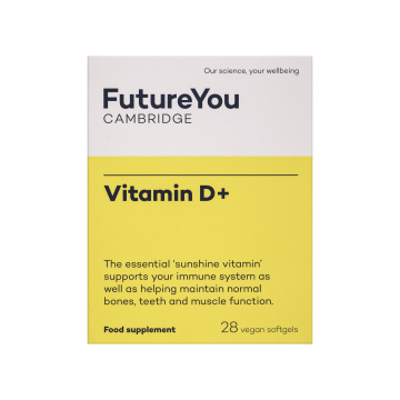 Дієтична добавка в капсулах "Вітамін D+" 28шт, FutureYou Cambridge
