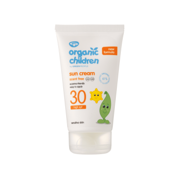 Сонцезахисний дитячий крем SPF30  без запаху 150мл, Green People