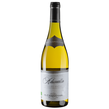 Вино Chapoutier Cotes du Rhone Adunatio Blanc / Кот дю Рон Адунатіо Блан, біле сухе, 0.75 л