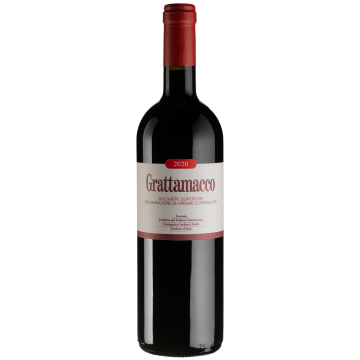 Вино Grattamacco Grattamacco Rosso / Граттамакко 2020, червоне сухе, 0.75 л