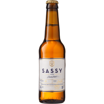 Сидр Sassy Cidre Small Batch, 0.33 л