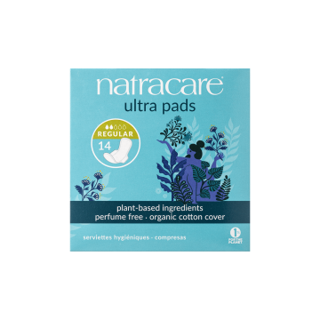 Прокладки з крильцями Регулар "Regular" 14шт, Natracare