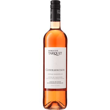 Вино Domaine Tariquet Contradiction / Контрадіксьон, рожеве сухе, 0.75 л