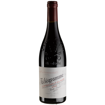 Вино Vieux Telegraphe Chateauneuf-du-Pape Telegramme / Шатоньоф-дю-Пап Телеграм 2022, червоне сухе, 0.75 л