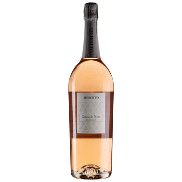 Ігристе Merotto Grani Rosa Di Nero Rose Brut / Грані Роза Ді Неро, рожеве, 1.5 л