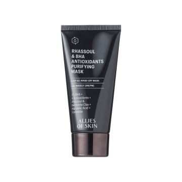 Маска очищуюча для обличчя Расул та BHA Антиоксиданти "Rhassoul & BHA Antioxidants" 50мл, Allies of Skin