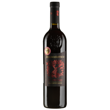 Вино Masso Antico Primitivo Salento IGT Da Uve Leggermente Appassite / Прімітіво Саленто IGT Да Уве Леджерменте Аппассіте, червоне напівсухе, 0.75 л