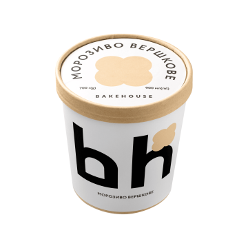 Морозиво вершкове 11% 700г, Bakehouse