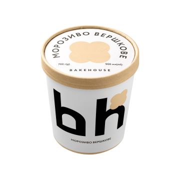 Морозиво вершкове 11% 700г, Bakehouse