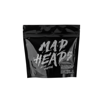 Кава зернова свіжообсмажена Колумбія Вілтон бенітез Декаф 250г, Madheads Coffee Roasters