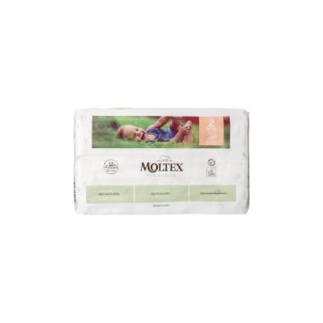 Підгузки дитячі Міні (3-6 кг) 38шт Pure & Nature, Moltex
