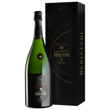 Ігристе Guido Berlucchi 61 Franciacorta Brut Nature, wooden box / 61 Франчакорта Брют Натюр, дерев'яна коробка 2016, біле, 1.5 л
