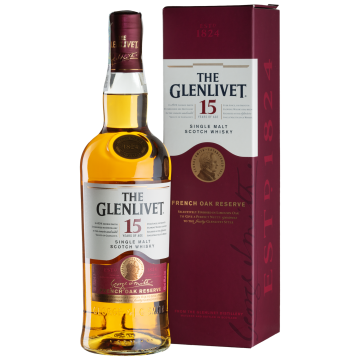 Віскі Glenlivet 15yo, gift box, 0.7 л