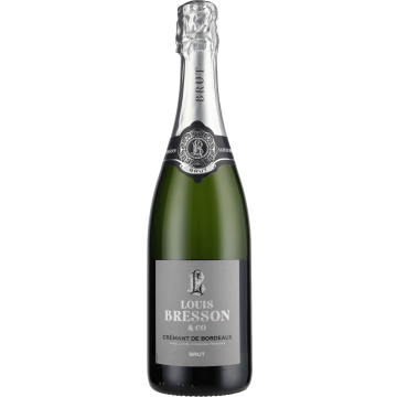 Ігристе Louis Bresson & Co Cremant de Bordeaux / Креман де Бордо, біле, 0.75 л