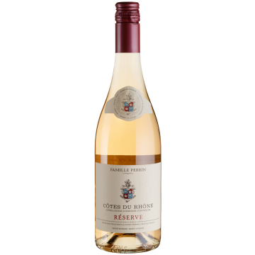 Вино Famille Perrin Cotes du Rhone Reserve Rose / Кот дю Рон Резерв Розе, рожеве сухе, 0.75 л