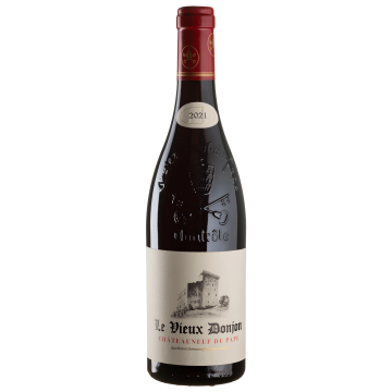 Вино Le Vieux Donjon Chateauneuf-du-Pape / Шатоньоф-дю-Пап 2021, червоне сухе, 0.75 л