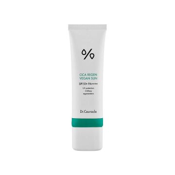 Сонцезахисний веганський крем з екстрактом азіатською центели SPF 50 50мл Cica Regen, Dr.Ceuracle