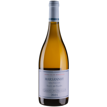 Вино Domaine Bruno Clair Marsannay Blanc Source des Roches / Марсаней Блан Сорс де Рочі 2021, біле сухе, 0.75 л