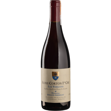 Вино Domaine Follin Arbelet Aloxe-Corton 1er Cru Les Vercots / Алокс-Кортон Прем'єр Крю Лє Верко 2021, червоне сухе, 0.75 л