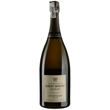 Шампанське Robert Moncuit Les Chetillons Grand Cru Blanc de Blancs Extra Brut / Ле Шетілон Гран Крю Блан де Блан 2016, біле, 1.5 л