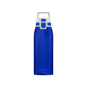 Пляшка для напоїв синя "Аква" 1л Total Color, Sigg