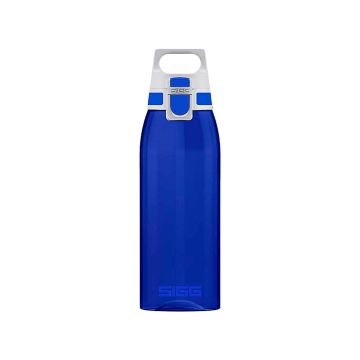 Пляшка для напоїв синя "Аква" 1л Total Color, Sigg