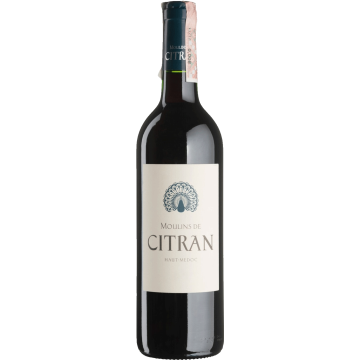Вино Moulins de Citran Moulins de Citran / Мулін де Сітран, червоне сухе, 0.75 л