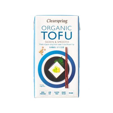 Тофу шовковий органічний 300г, Clearspring