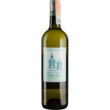 Вино Chateau Cos d'Estournel Les Pagodes de Cos / Лє Пагод де Ко 2020, біле сухе, 0.75 л