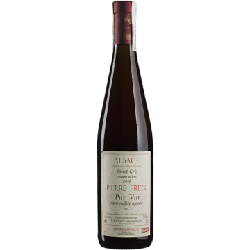 Вино Pierre Frick Pinot Gris Maceration Pur Vin / Піно Грі Масерасьйон Пур Він 2020, біле сухе, 0.75 л