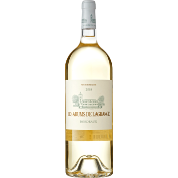 Вино Chateau Les Arums Chateau Les Arums de Lagrange / Шато Лез Арум де Лагранж 2018, біле сухе, 1.5 л