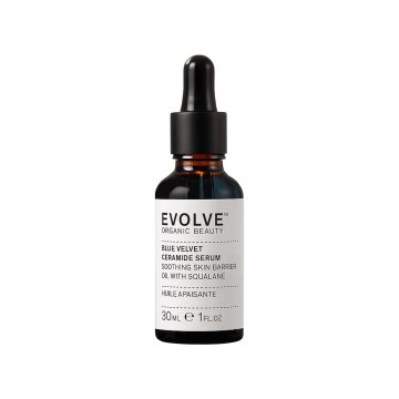 Сироватка для обличчя з керамідами "Синій оксамит" Blue Velvet 30мл, Evolve Organic Beauty