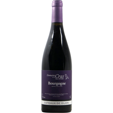 Вино Domaine de la Cras Bourgogne Coteaux de Dijon Rouge / Бургонь Кото де Діжон Руж 2020, червоне сухе, 0.75 л