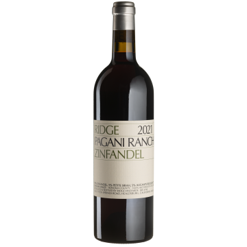 Вино Ridge Vineyards Pagani Ranch Zinfandel / Пагані Ранч Зінфандель 2021, червоне сухе, 0.75 л