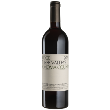 Вино Ridge Vineyards Three Valleys / Срі Валліс 2021, червоне сухе, 0.75 л