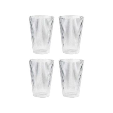 Набір склянок прозорих 350мл (4шт в пак) Pilastro, Stelton