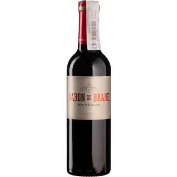 Вино Baron de Brane Baron de Brane / Барон де Бран 2019, червоне сухе, 0.375 л